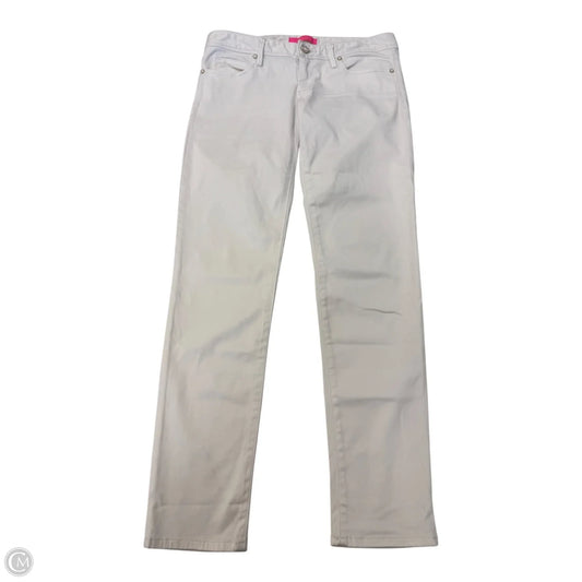 Pants Designer By Lilly Pulitzer In White, Size: 4