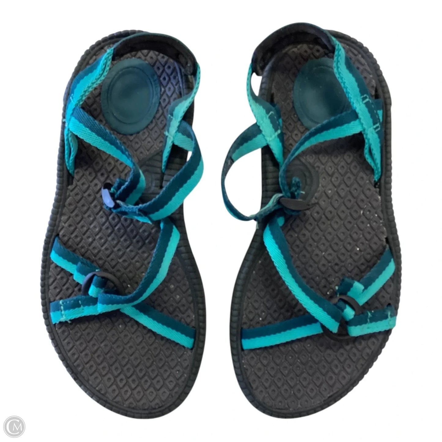 Sandals Flats By Teva In Blue, Size: 5