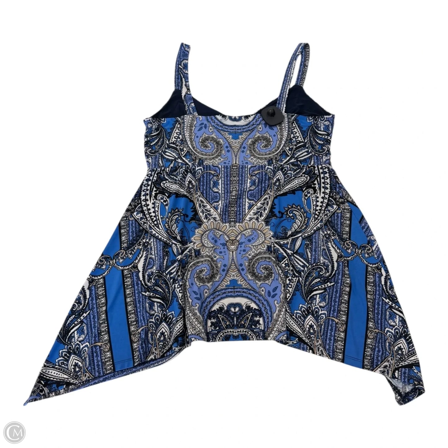 Top Sleeveless By Inc In Paisley Print, Size: L
