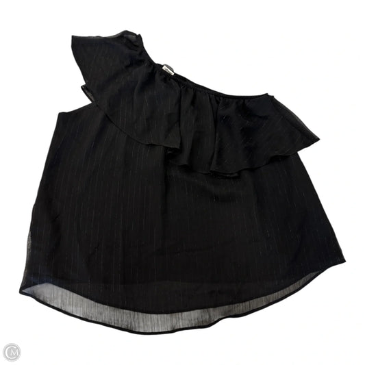 Blouse Sleeveless By Torrid In Black, Size: 1x