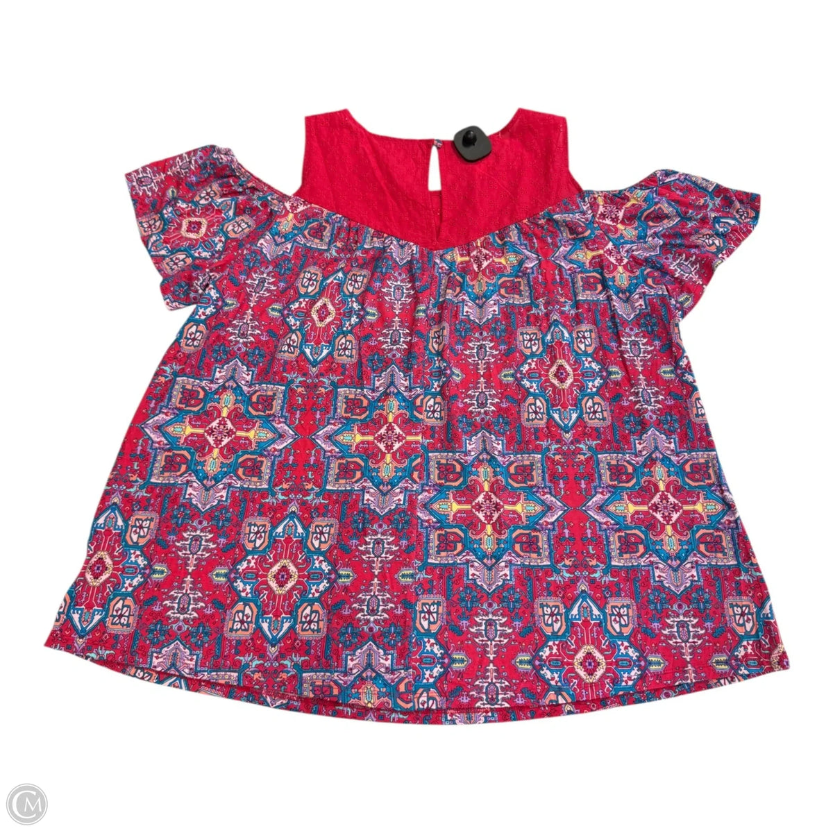 Top Short Sleeve By Torrid In Red, Size: 1x