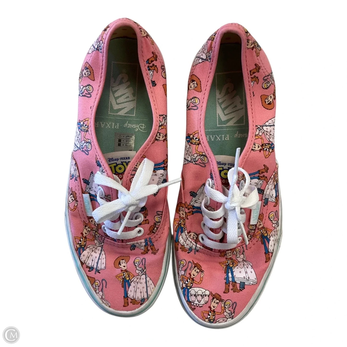Shoes Athletic By Vans In Pink, Size: 6.5