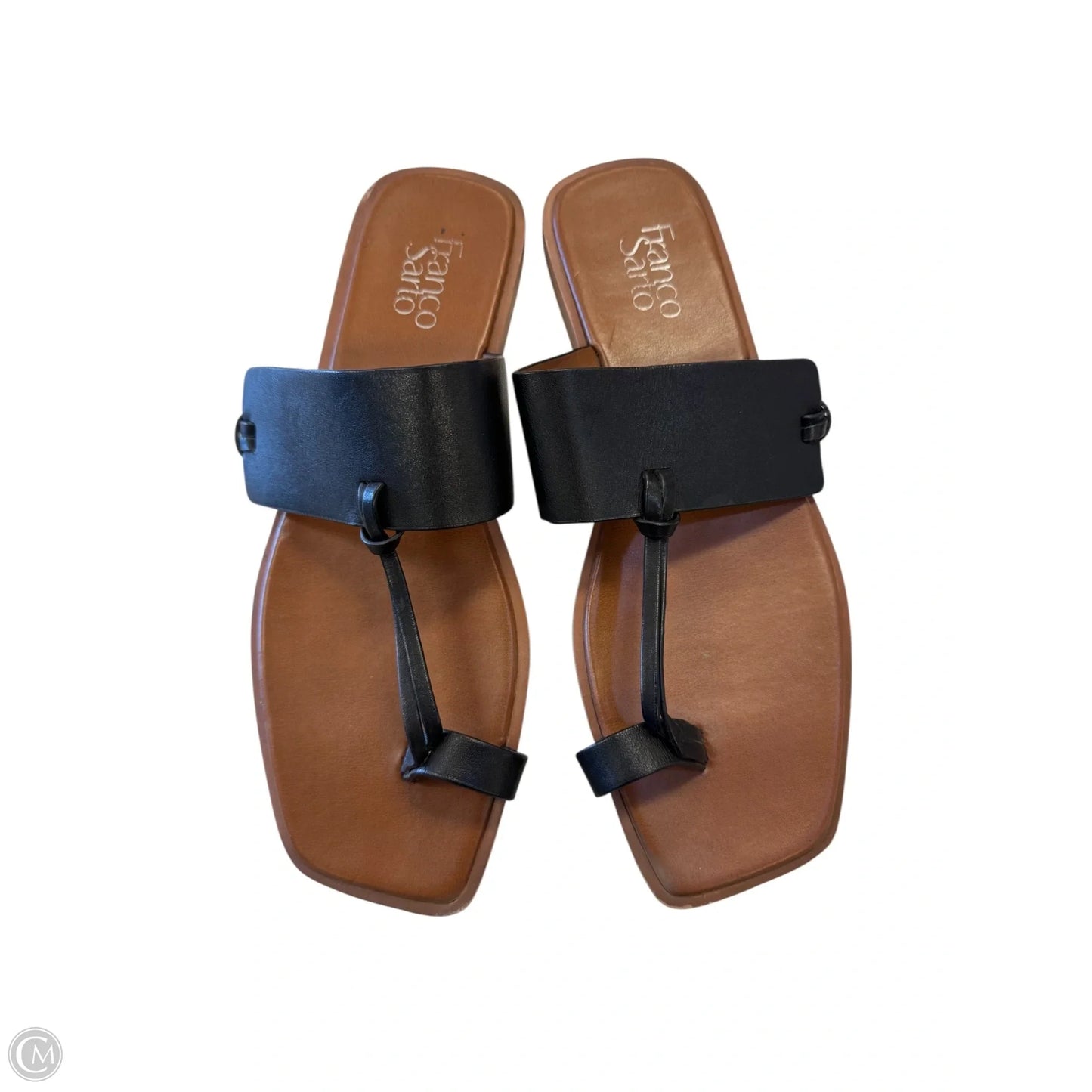 Sandals Flats By Franco Sarto In Black, Size: 11