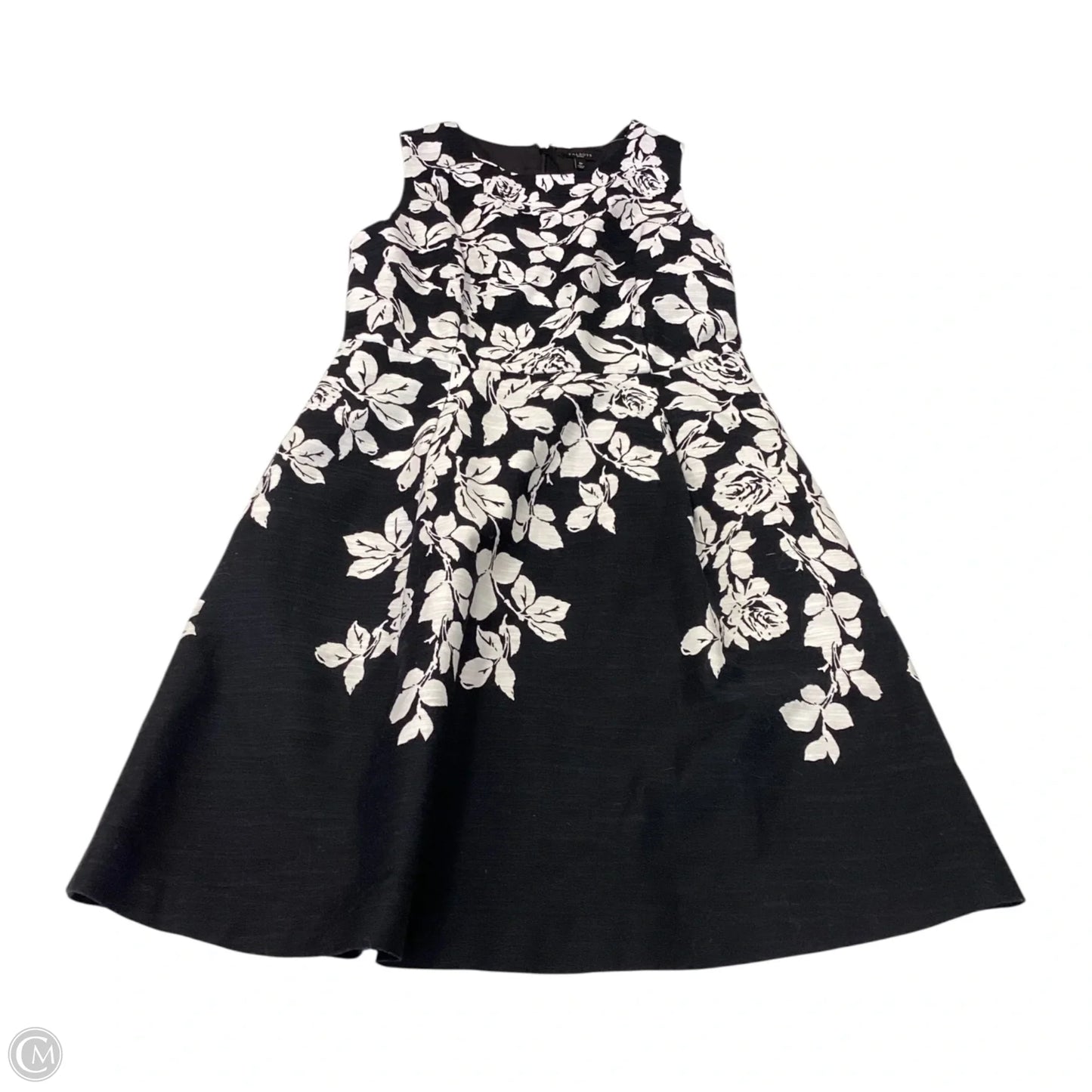 Dress Casual Short By Talbots In Black & White, Size: 8p
