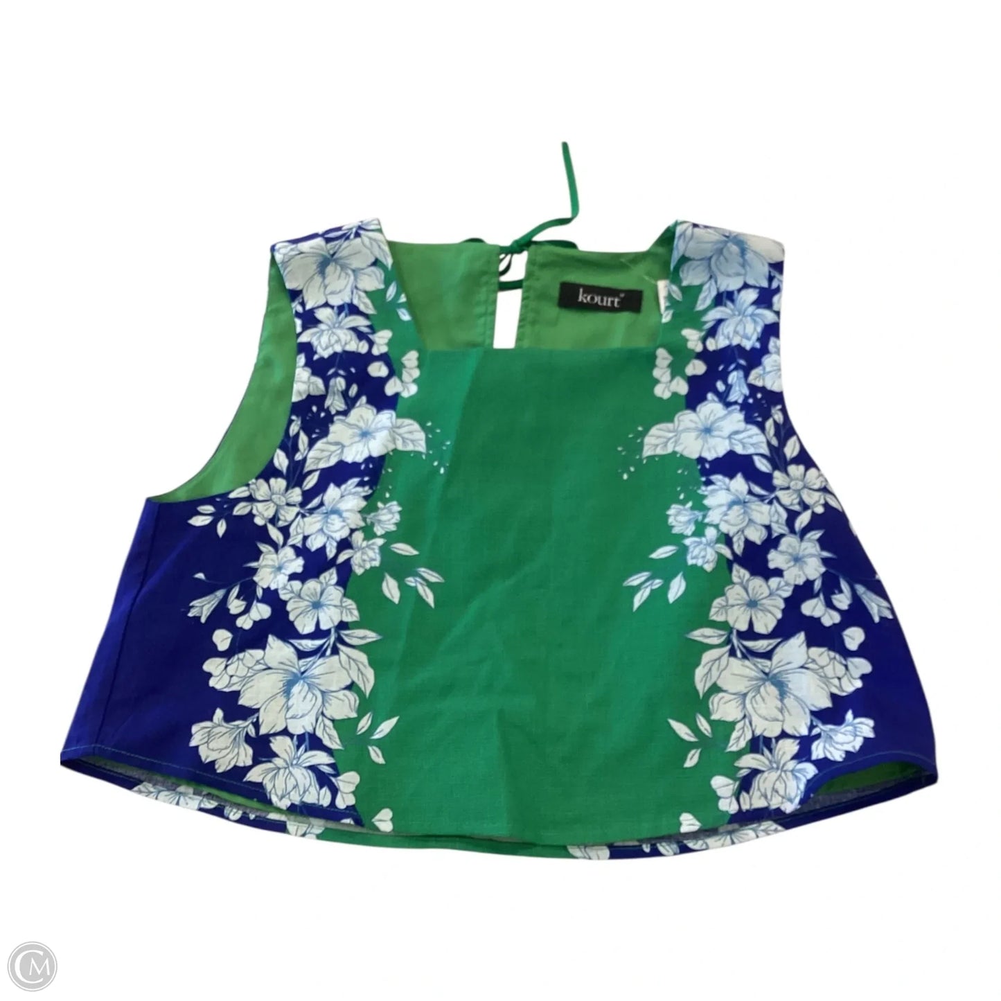 Top Sleeveless By Clothes Mentor In Green, Size: M
