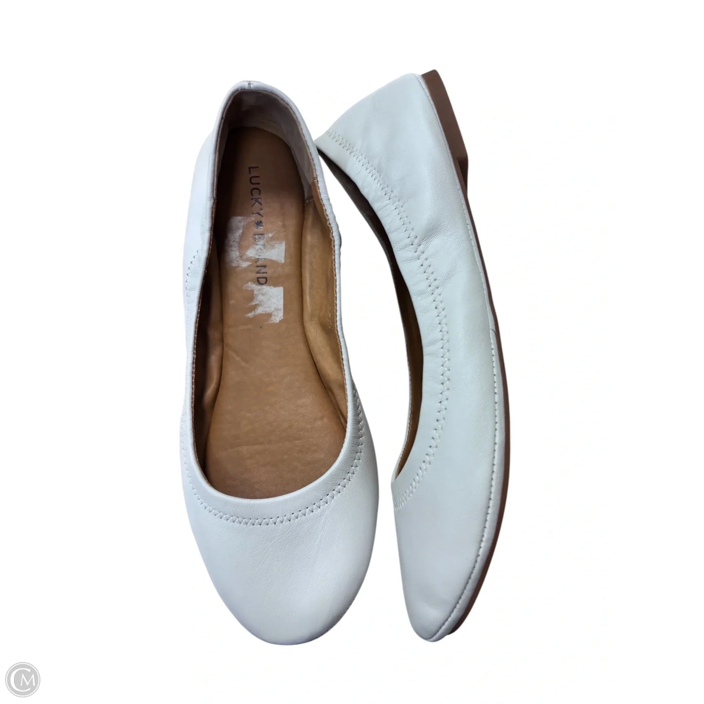 Shoes Flats By Lucky Brand In White, Size: 7.5