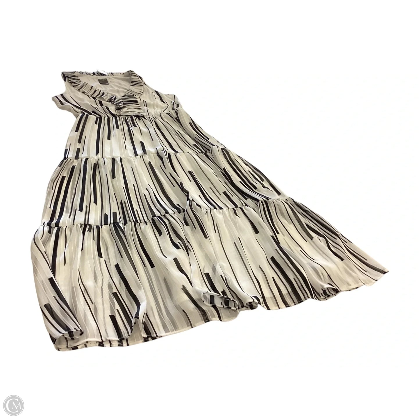 Dress Casual Maxi By Taylor In Striped Pattern, Size: 6