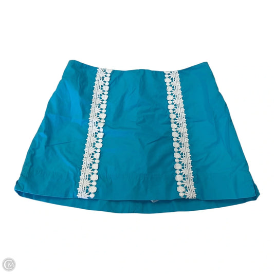 Skort Designer By Lilly Pulitzer In Blue, Size: 2