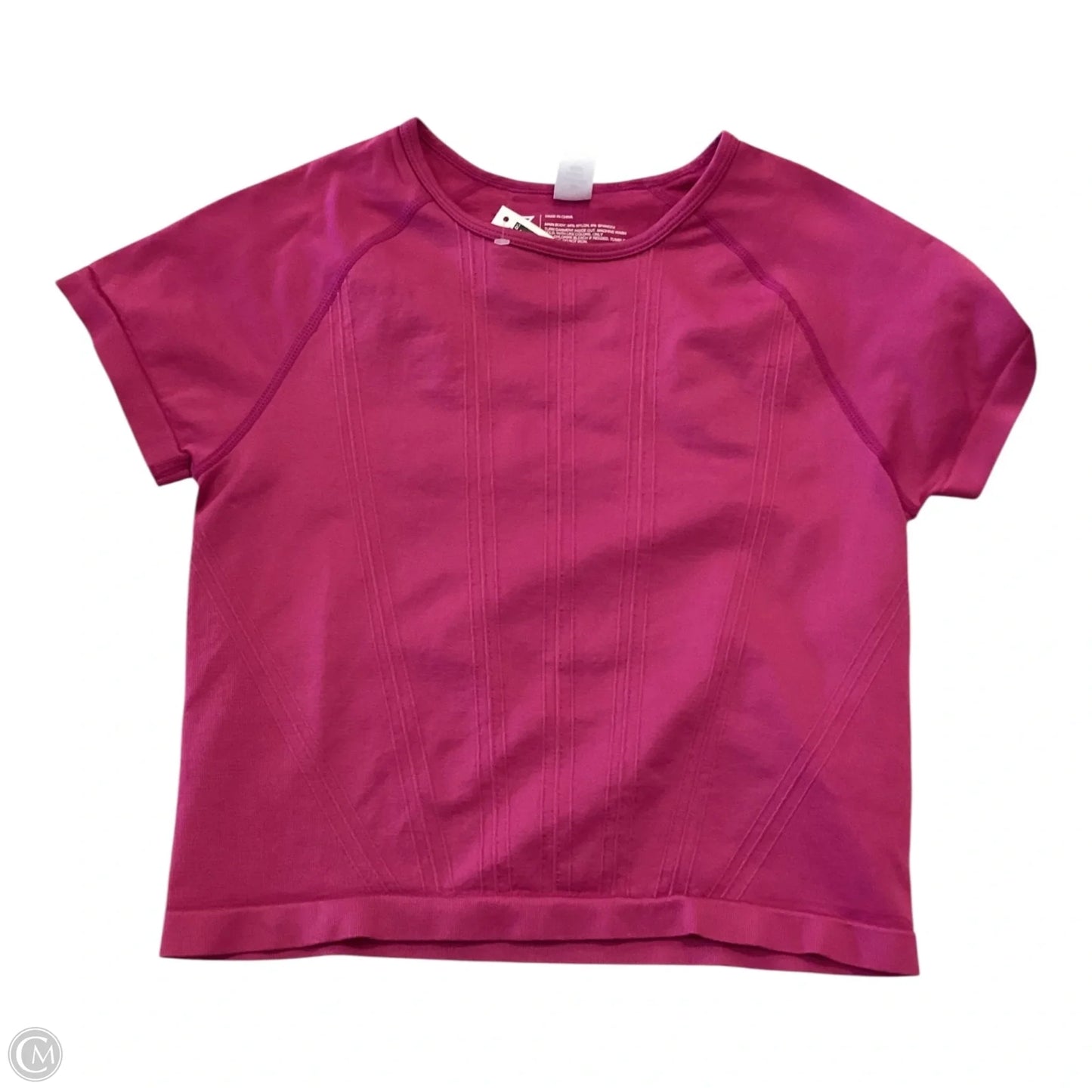 Top Short Sleeve By Zella In Pink, Size: S