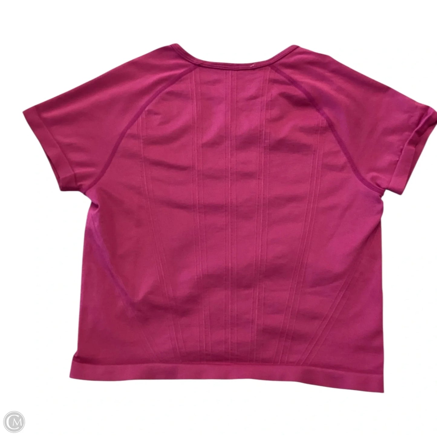 Top Short Sleeve By Zella In Pink, Size: S