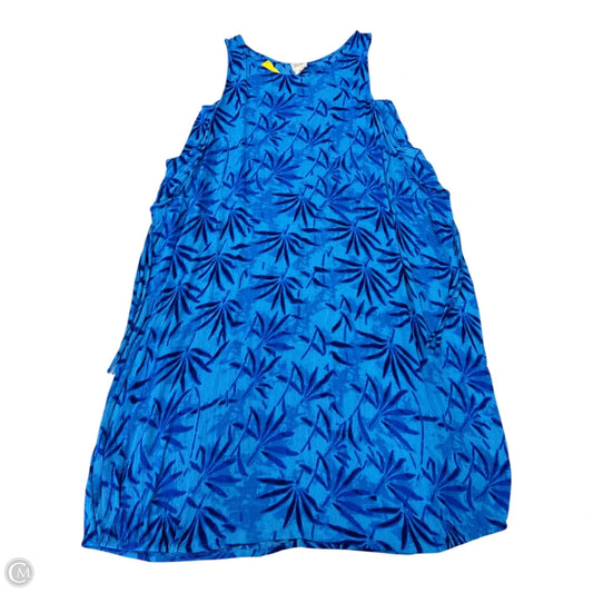 Dress Casual Maxi By Clothes Mentor In Tropical Print, Size: Xl