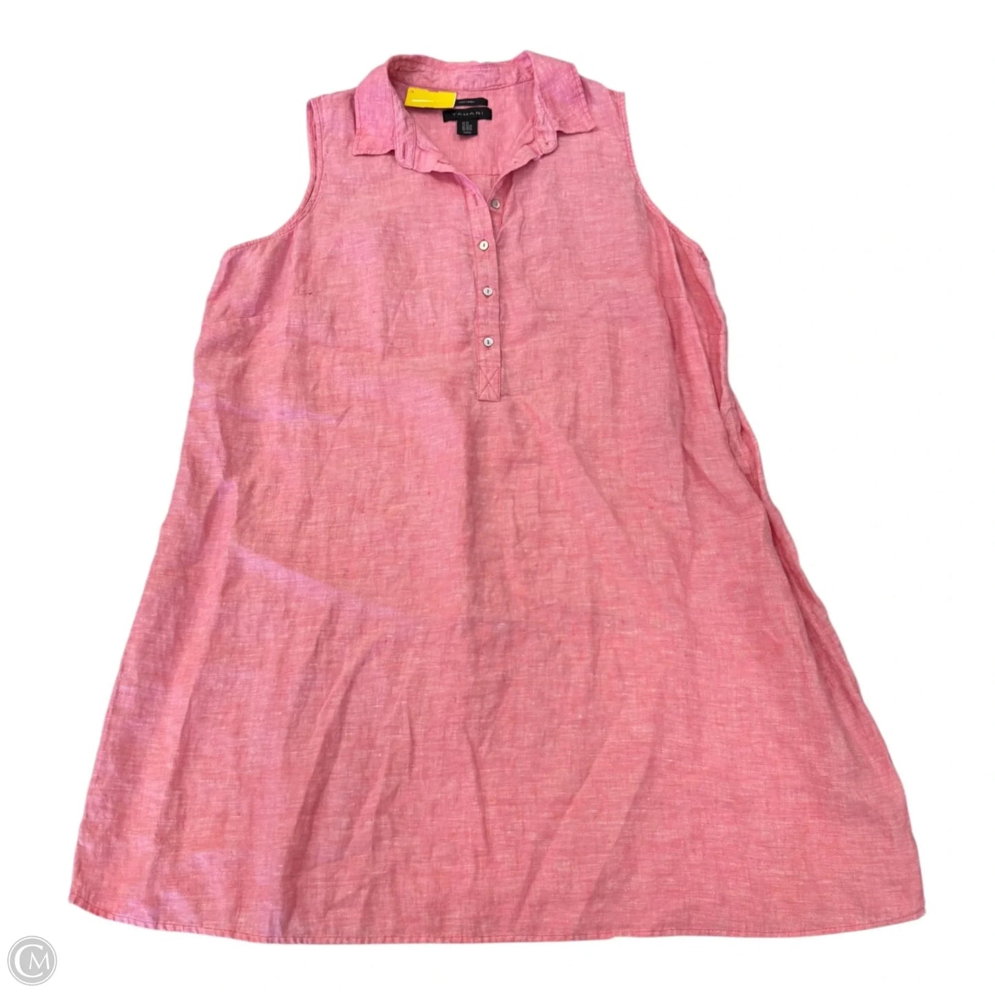 Dress Casual Short By Tahari In Pink, Size: 2x