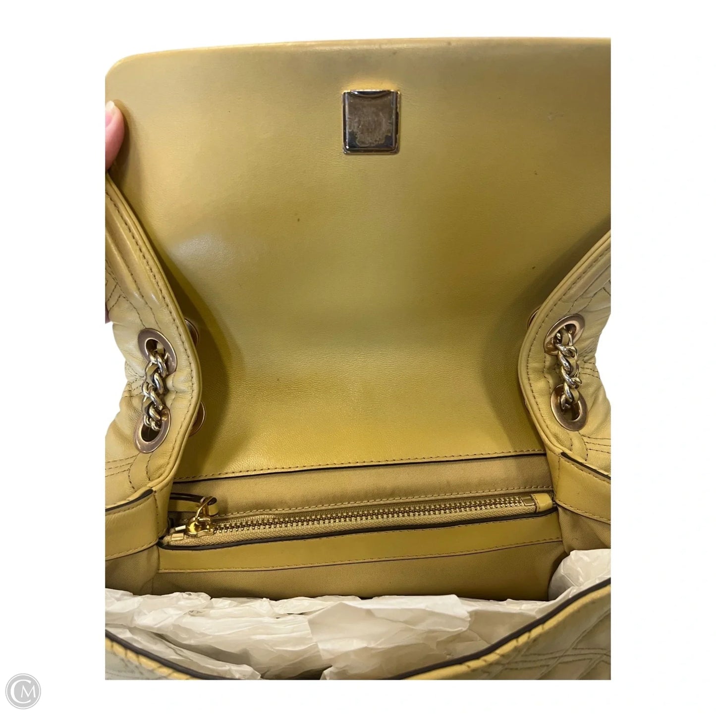 Handbag Designer By Tory Burch, Size: Medium