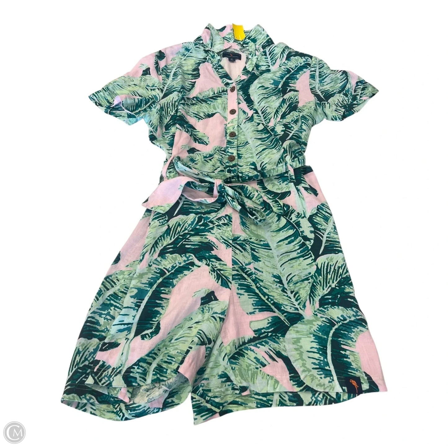 Romper By Clothes Mentor In Tropical Print, Size: M