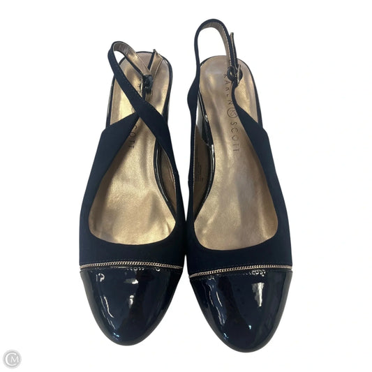 Sandals Heels Block By Karen Scott In Black, Size: 8