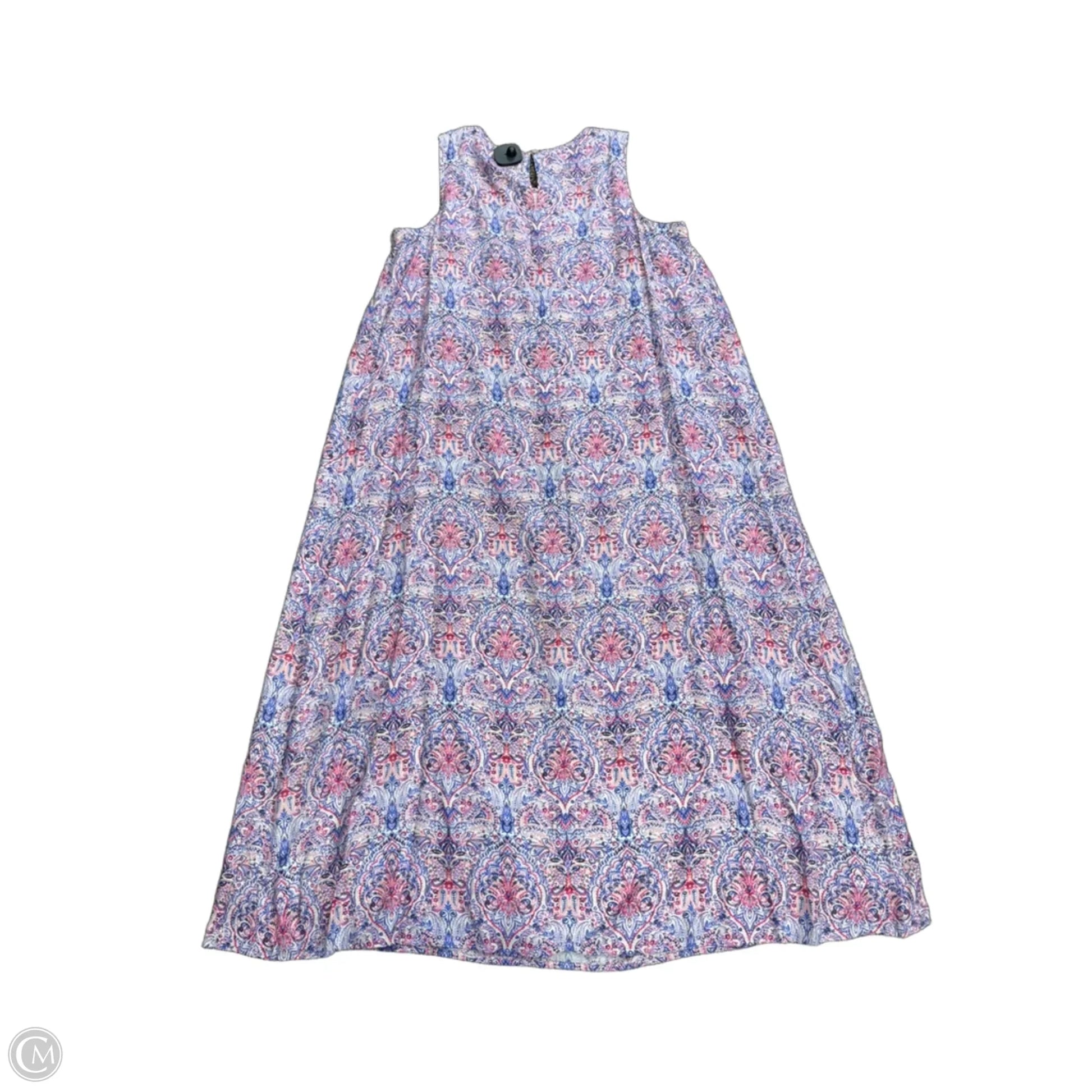 Dress Casual Maxi By J. Jill In Paisley Print, Size: Lp