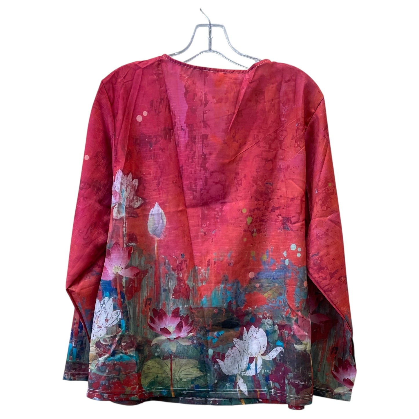 TOP LS by  CME In FLORAL PRINT, Size: M