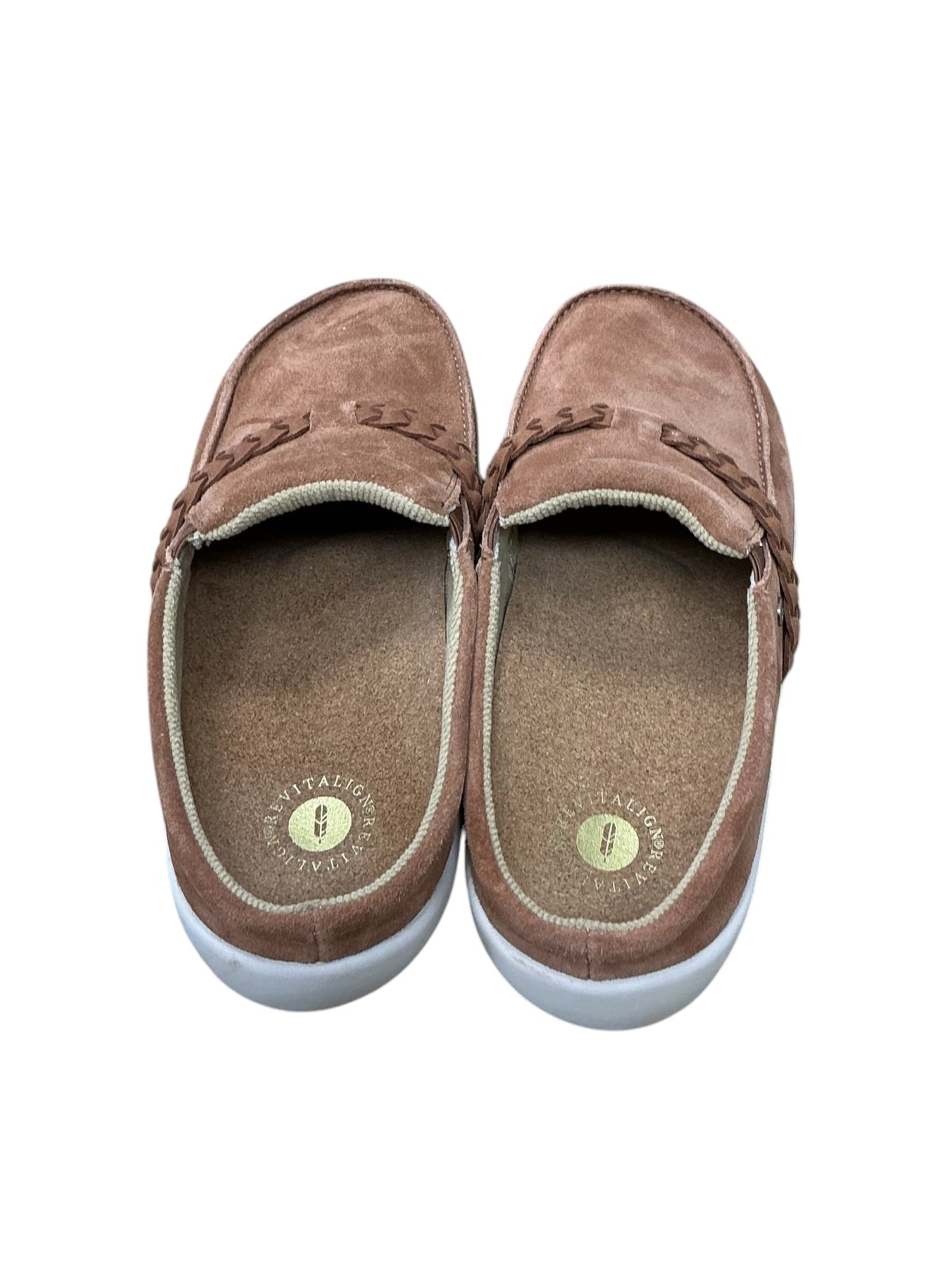 Shoes Flats By Clothes Mentor In Brown, Size:11