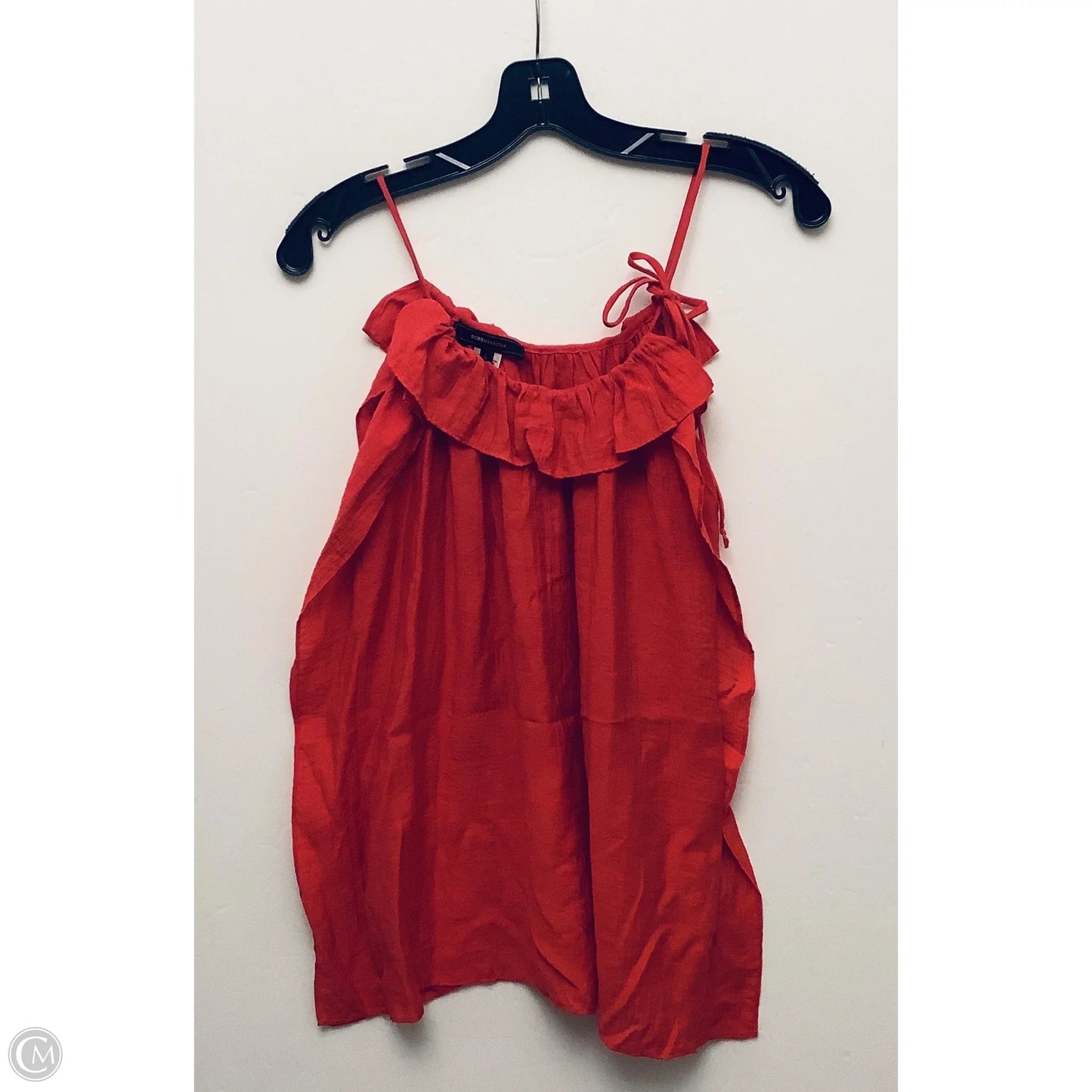 Top Sleeveless By Bcbg In Red, Size: Xs