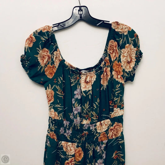 Romper By American Eagle In Floral Print, Size: Xs