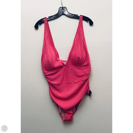 Swimsuit By Clothes Mentor In Pink, Size: 2x