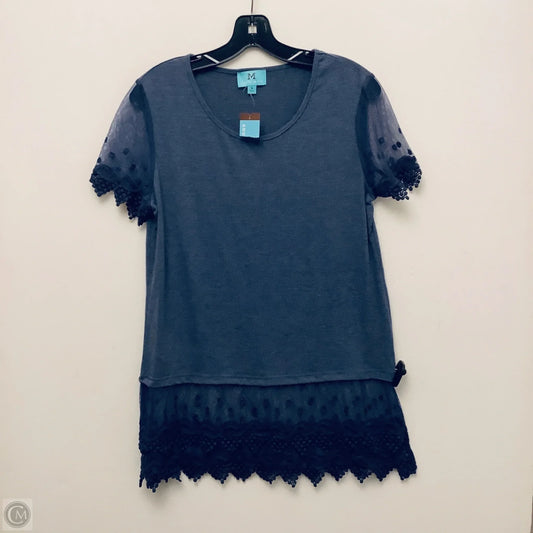 Top Short Sleeve By Clothes Mentor In Blue, Size: S