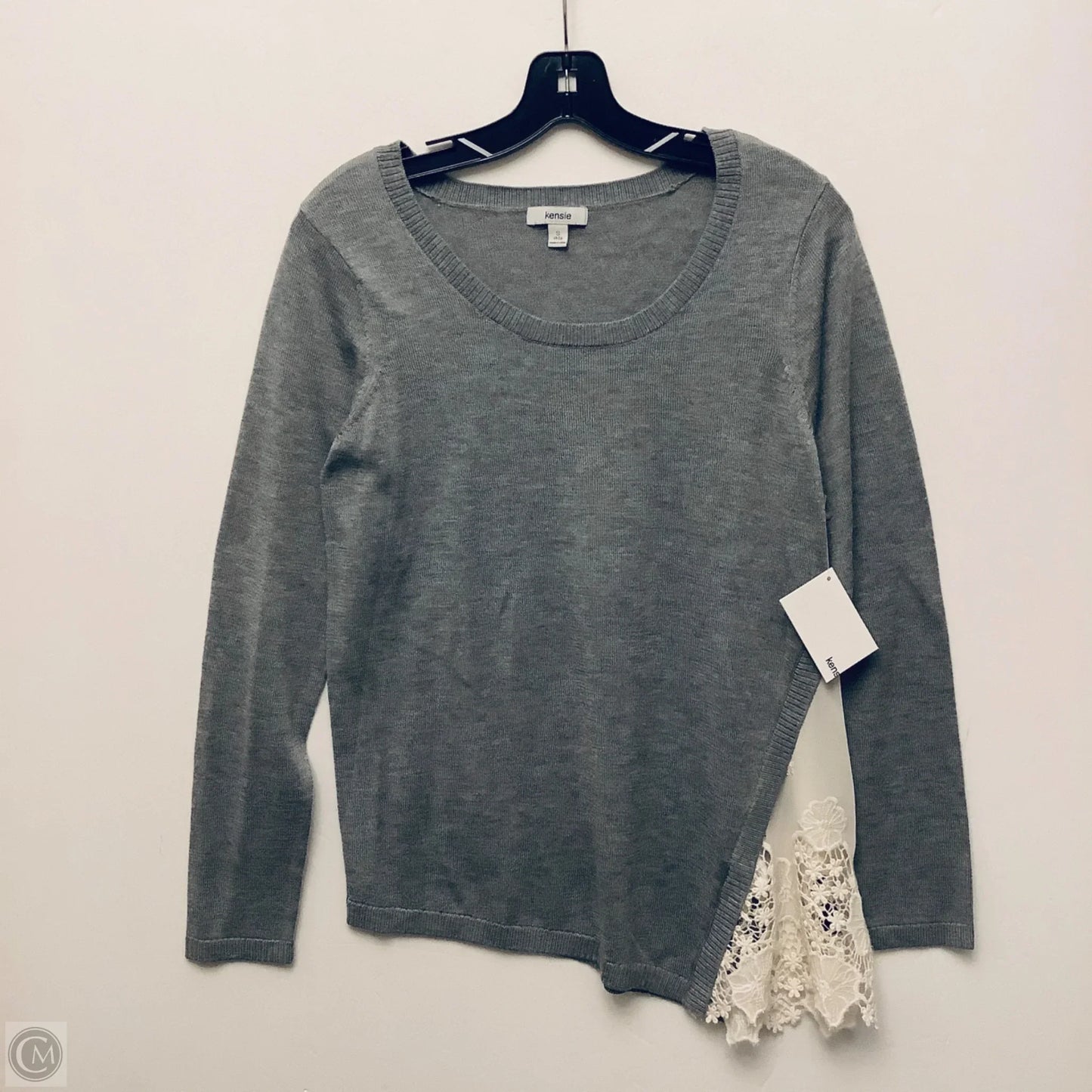 Sweater By Kensie In Grey, Size: S
