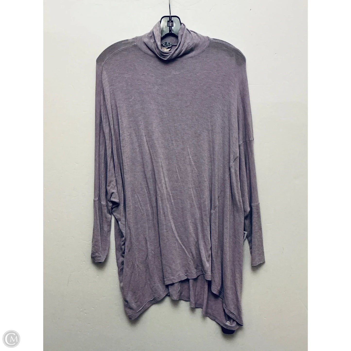 Top Long Sleeve By Free People In Purple, Size: Xs