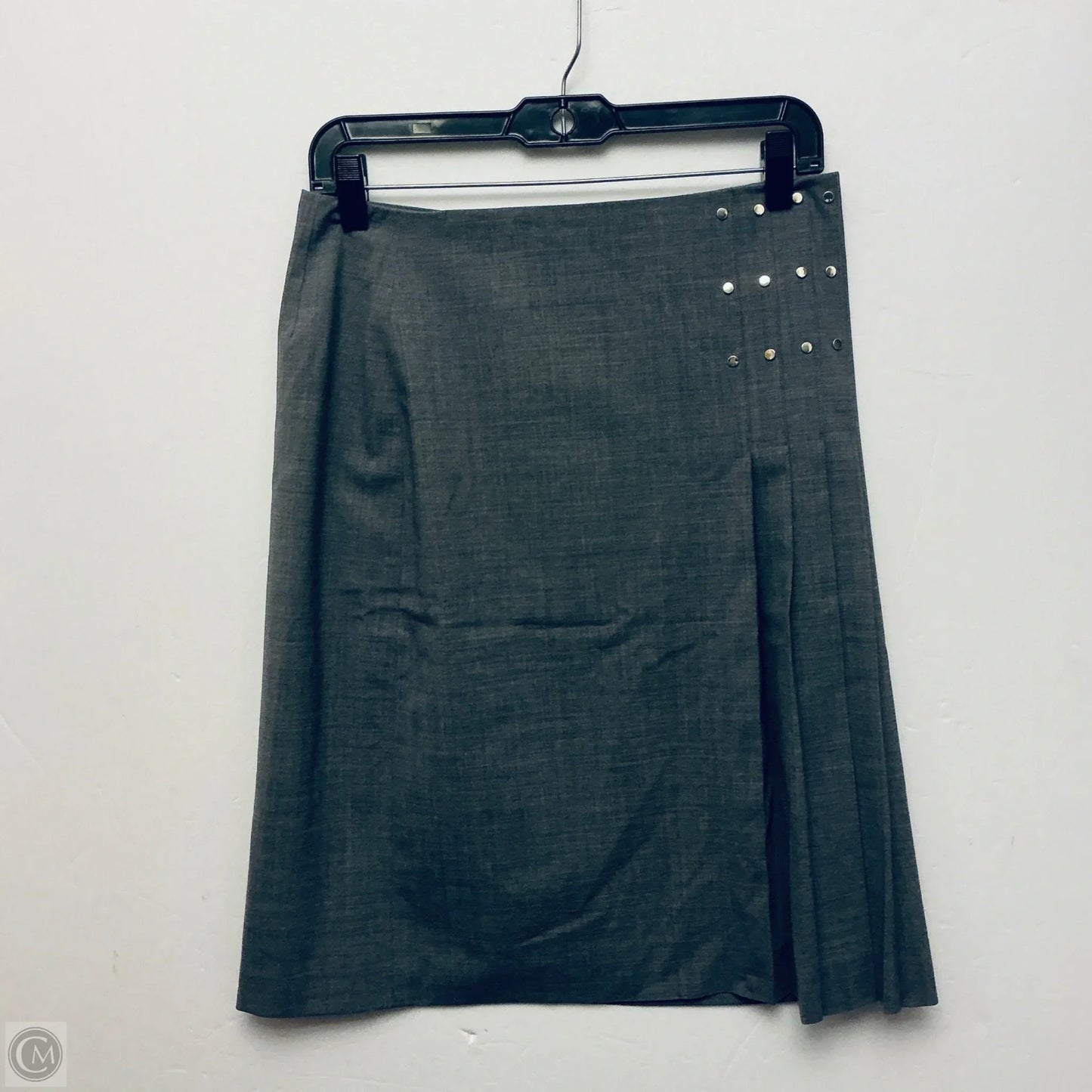 Skirt Midi By Worth Ny In Grey, Size: 4