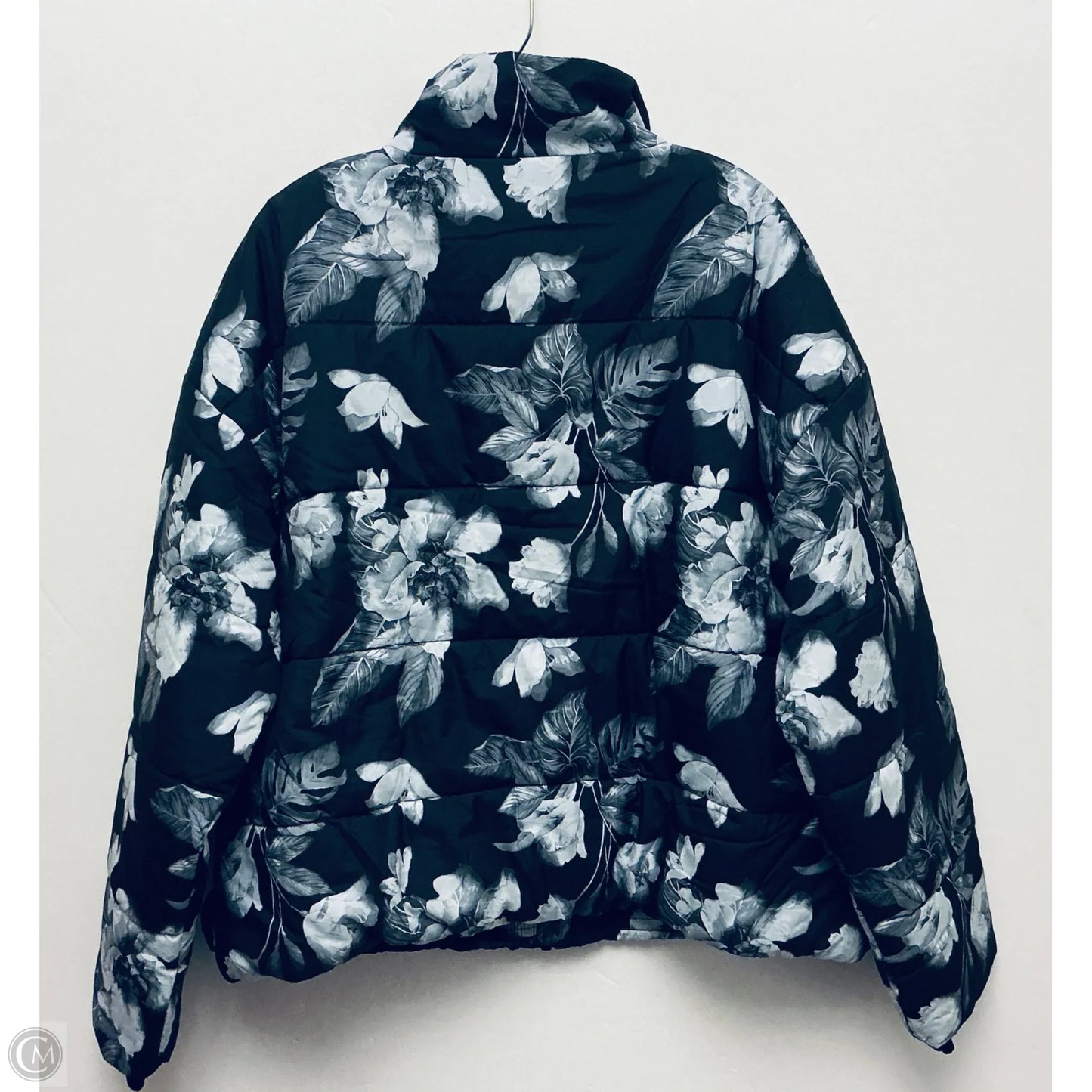 Jacket Puffer & Quilted By Skechers In Floral Print, Size: 2x