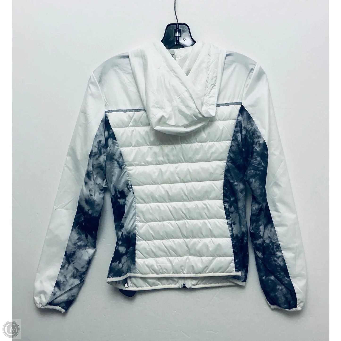 Jacket Windbreaker By Forever 21 In White, Size: S