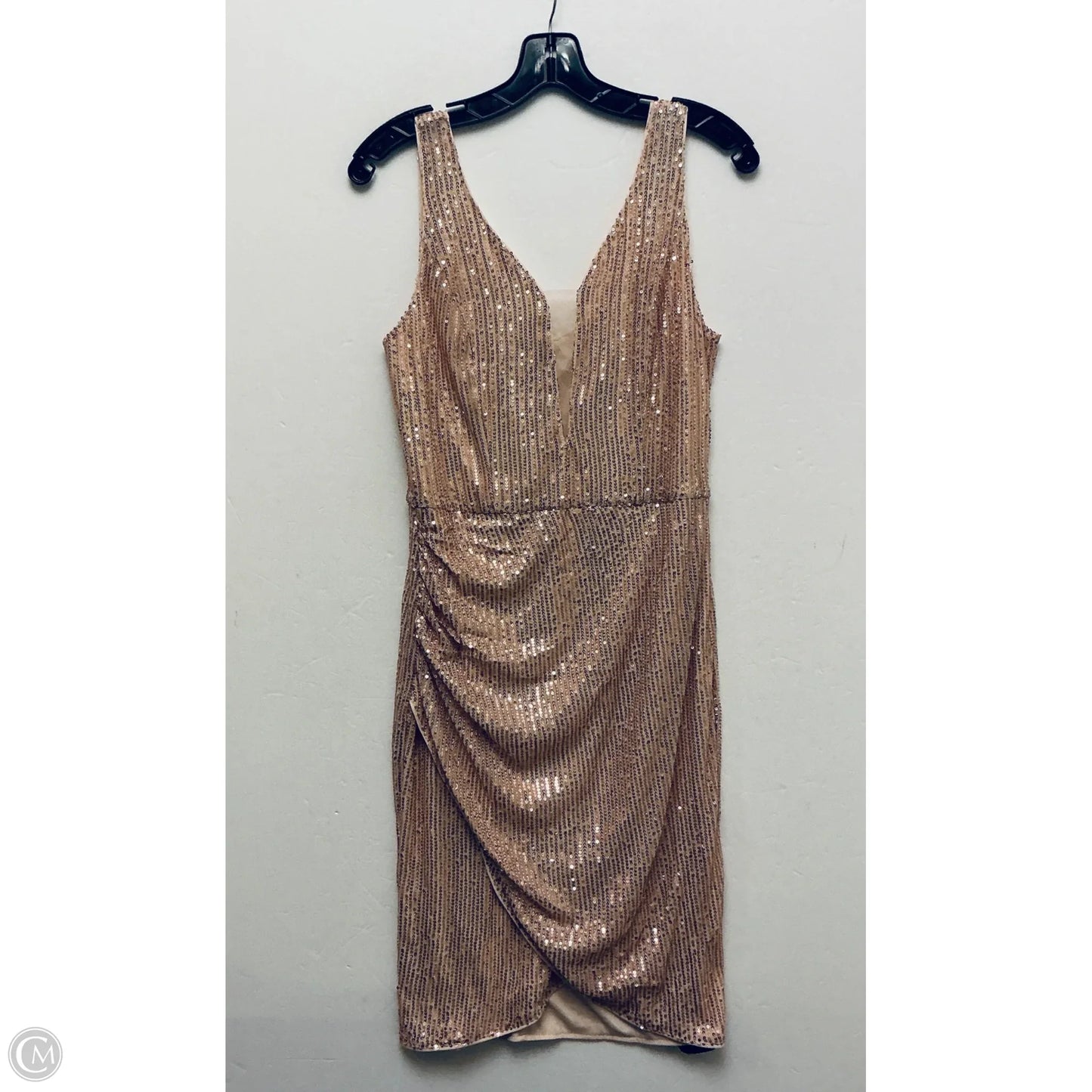Dress Party Short By Grace Karin In Rose Gold, Size: M