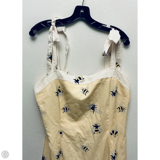 Dress Casual Short By Clothes Mentor In Yellow, Size: L