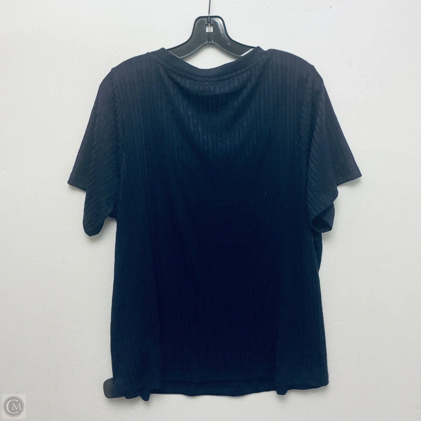Top Short Sleeve Basic By Lularoe In Navy, Size: 2x
