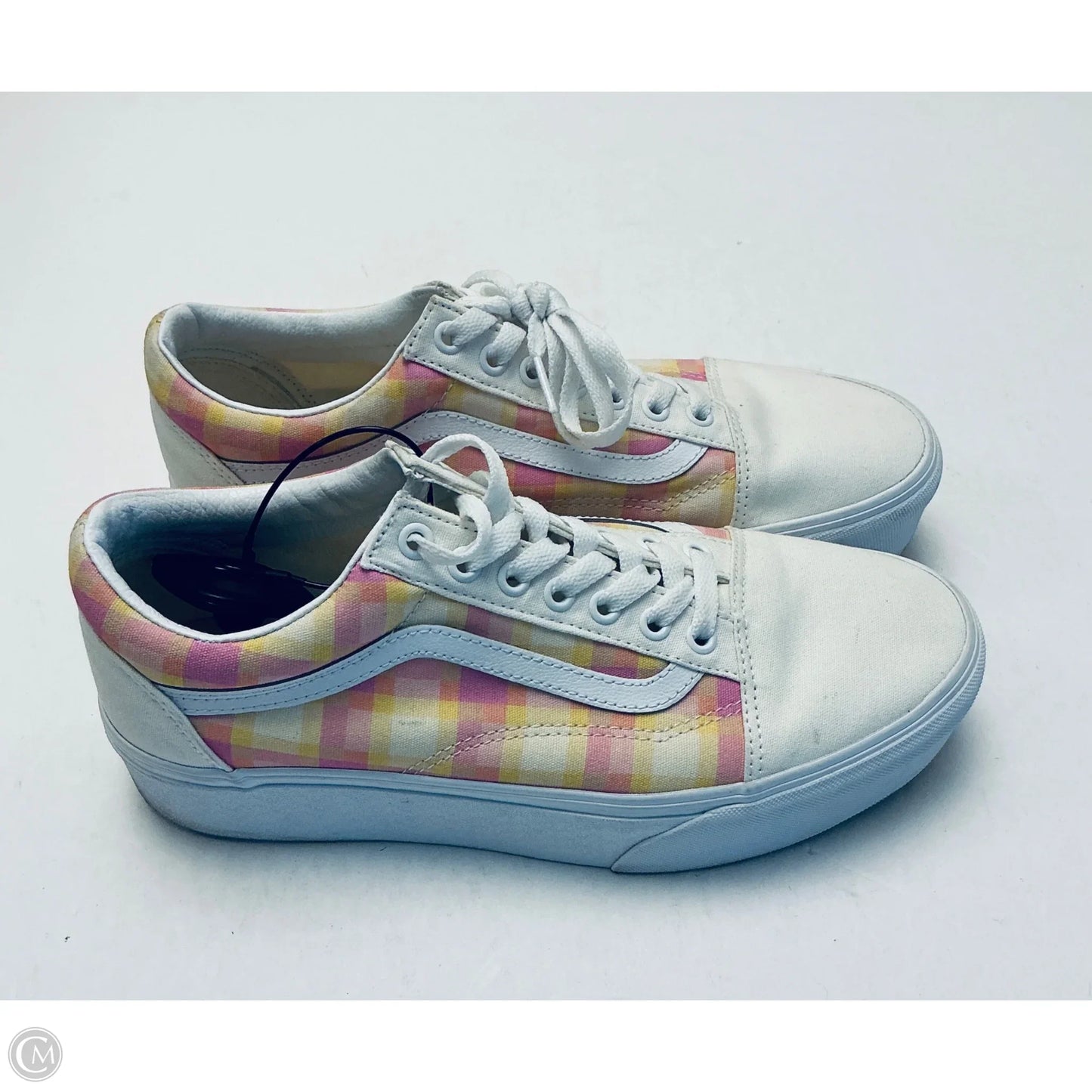 Shoes Sneakers Platform By Vans In Cream, Size: 10