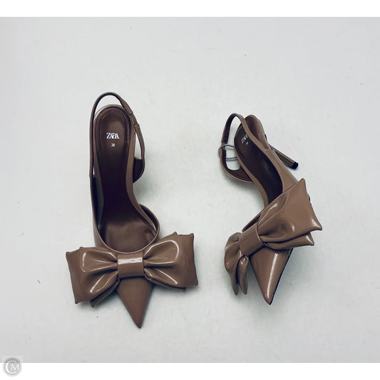 Shoes Heels Stiletto By Zara In Mauve, Size: 7.5