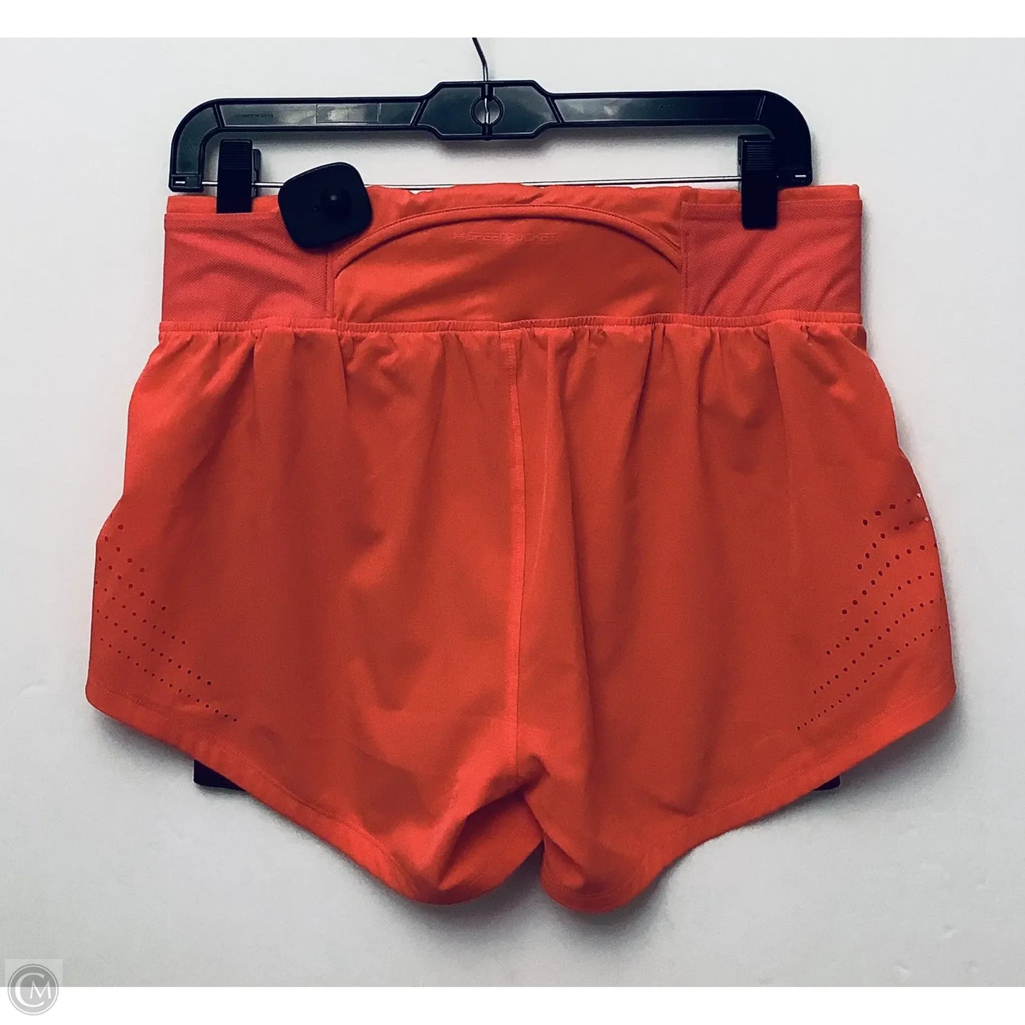 Athletic Shorts By Under Armour In Orange, Size: 8