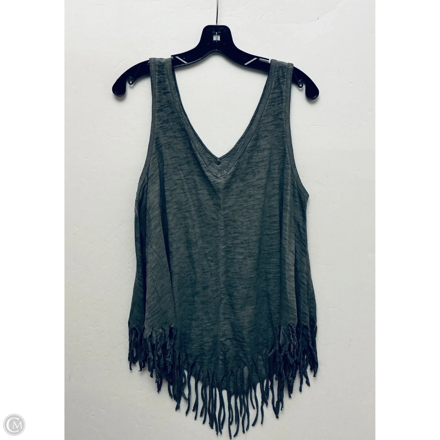 Top Sleeveless By Umgee In Grey, Size: L