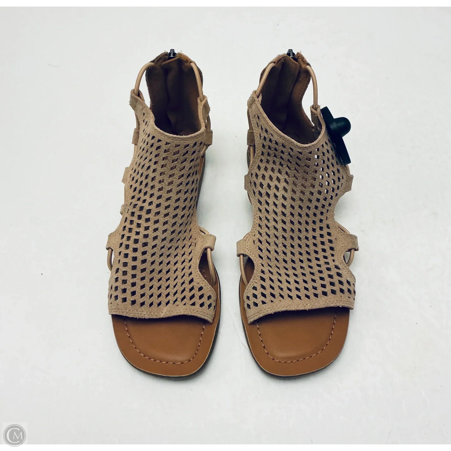 Sandals Flats By Lucky Brand In Tan, Size: 7