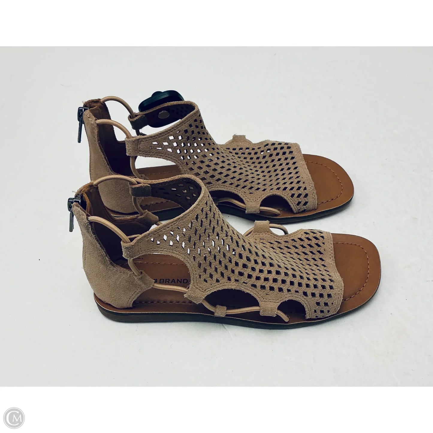 Sandals Flats By Lucky Brand In Tan, Size: 7