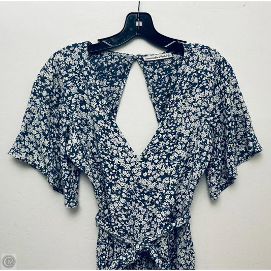Romper By Abercrombie And Fitch In Blue, Size: S