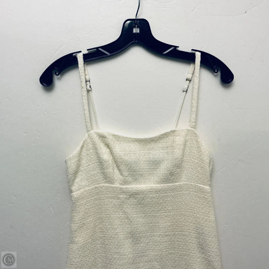 Dress Casual Short By Abercrombie And Fitch In Cream, Size: Xs