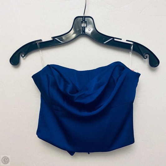 Top Sleeveless By Clothes Mentor In Blue, Size: Xs