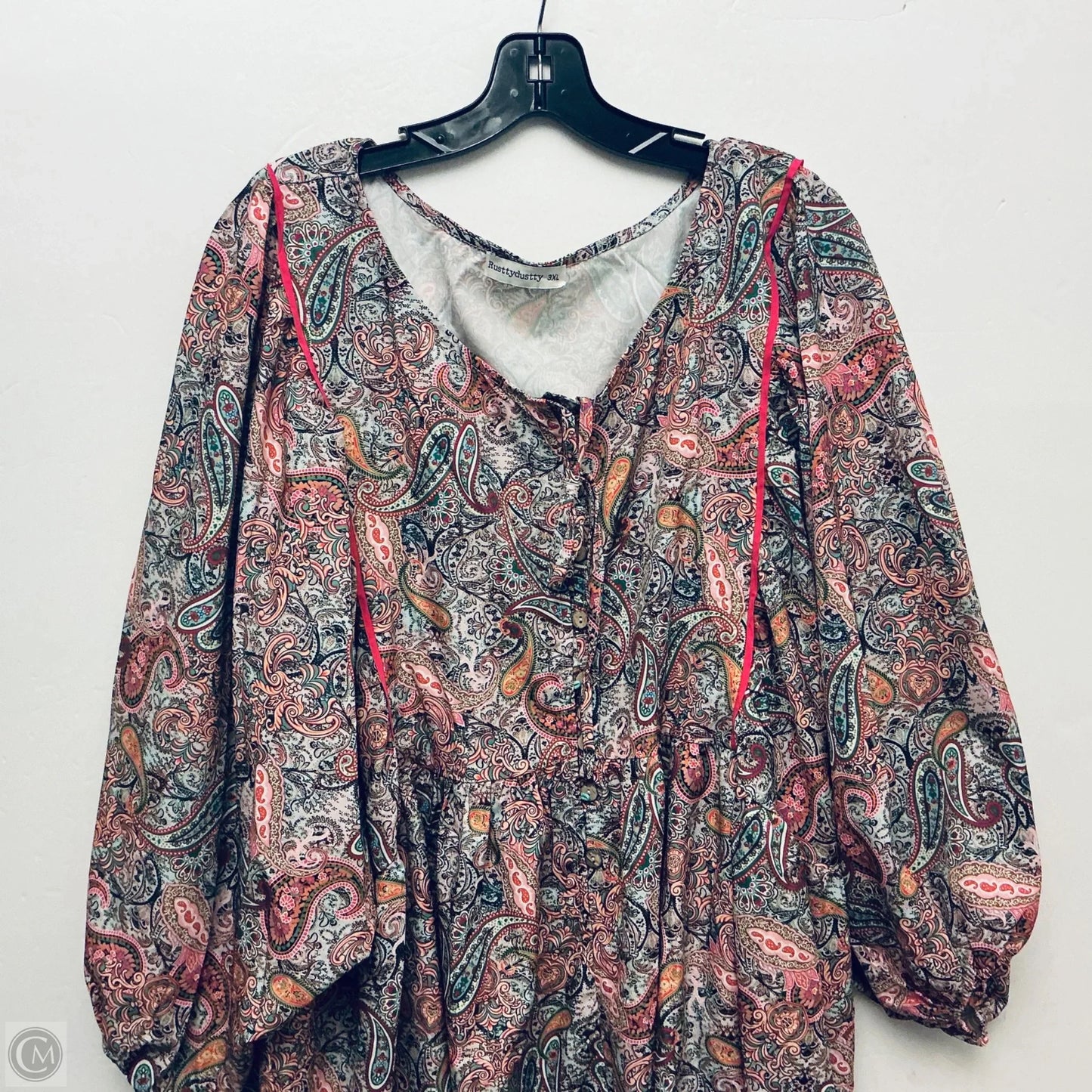 Romper By Rusttydustty In Paisley Print, Size: 3x