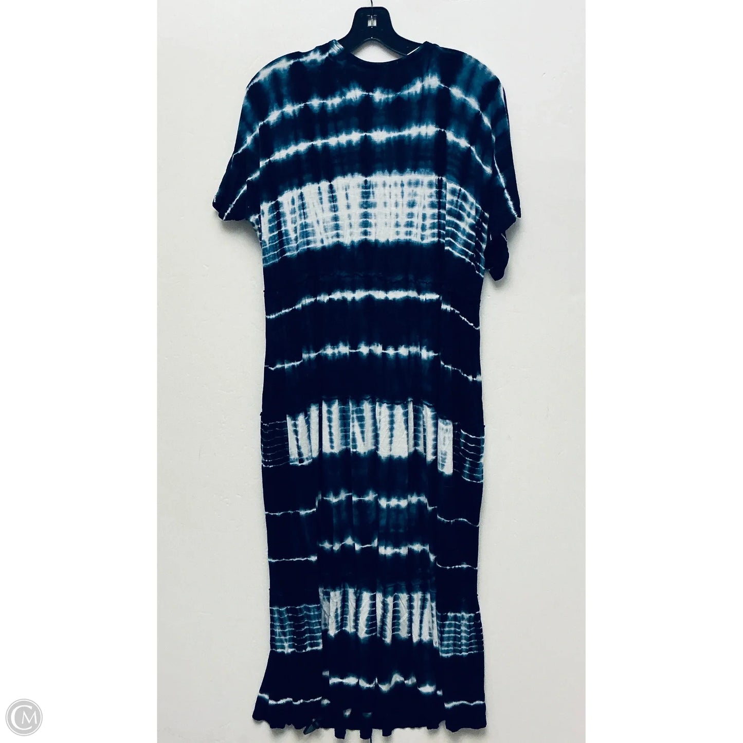 Dress Casual Maxi By Knox Rose In Tie Dye Print, Size: Xl