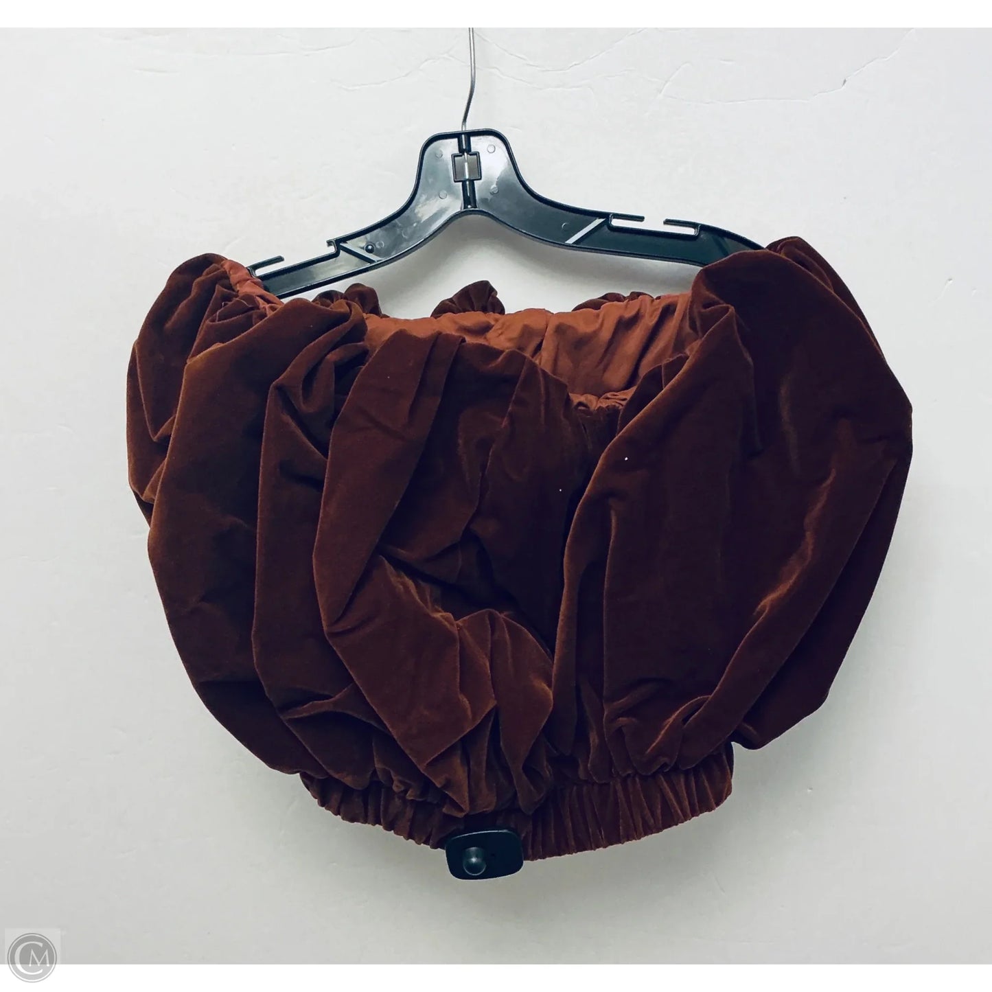 Top Sleeveless By Clothes Mentor In Brown, Size: S