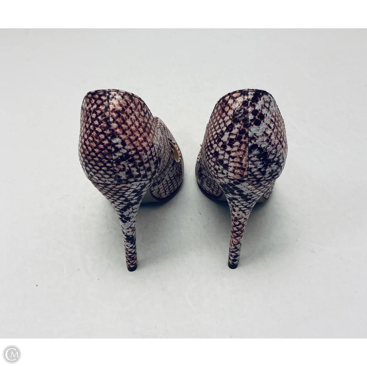 Shoes Heels Stiletto By Andrea In Snakeskin Print, Size: 6.5