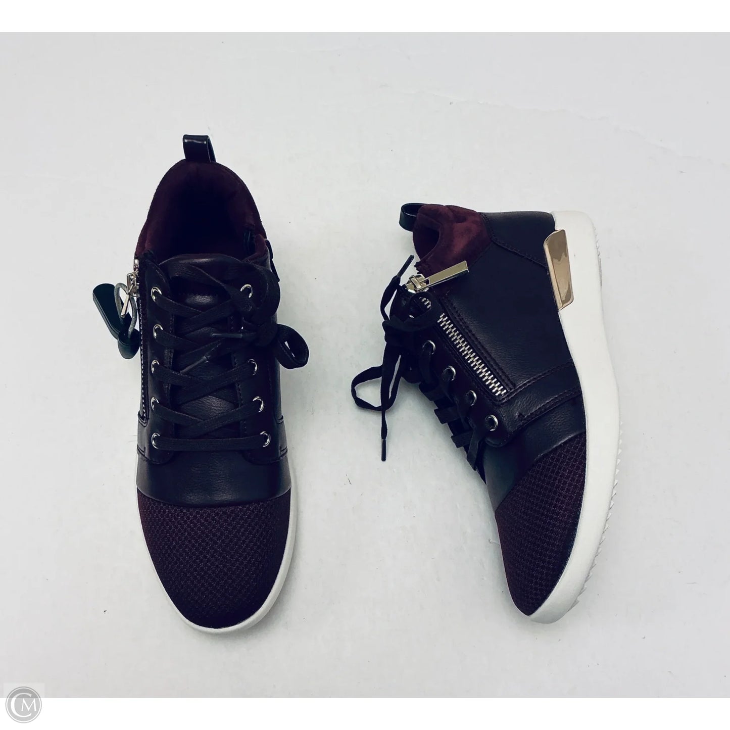 Shoes Sneakers By Aldo In Maroon, Size: 8