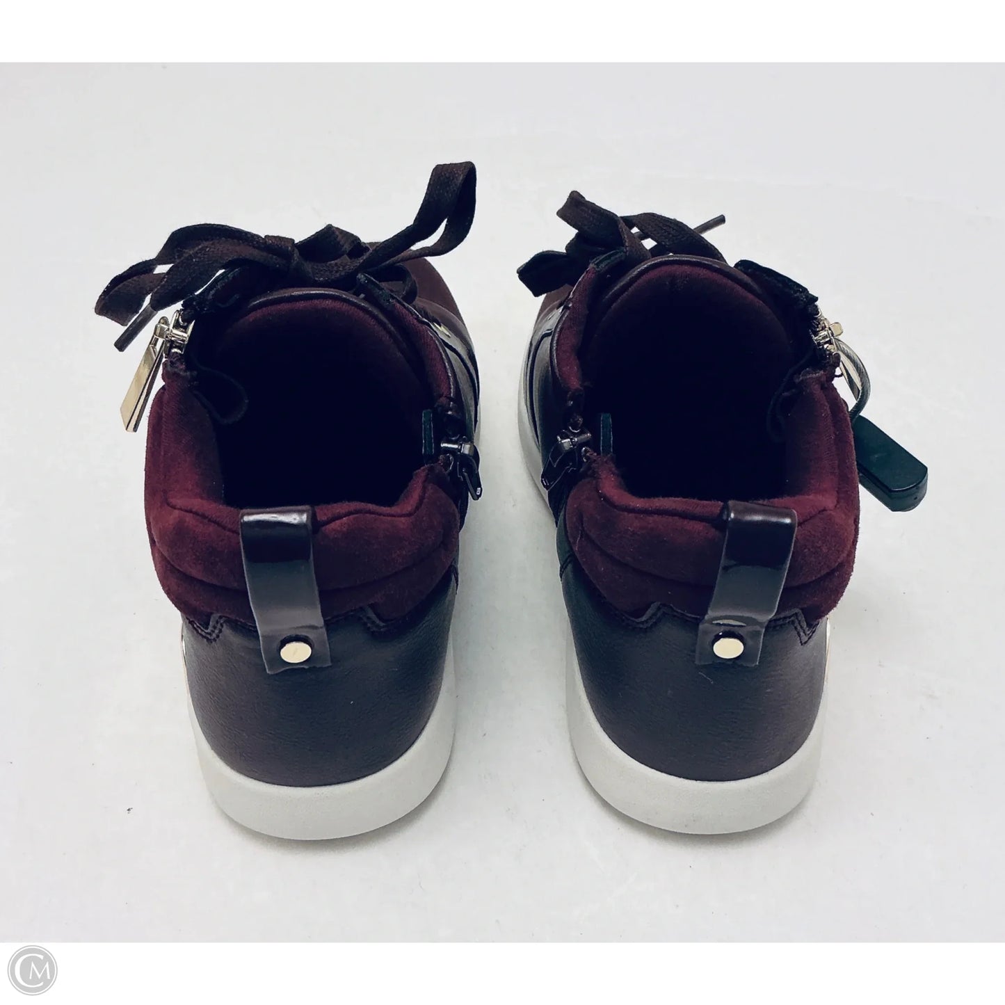 Shoes Sneakers By Aldo In Maroon, Size: 8