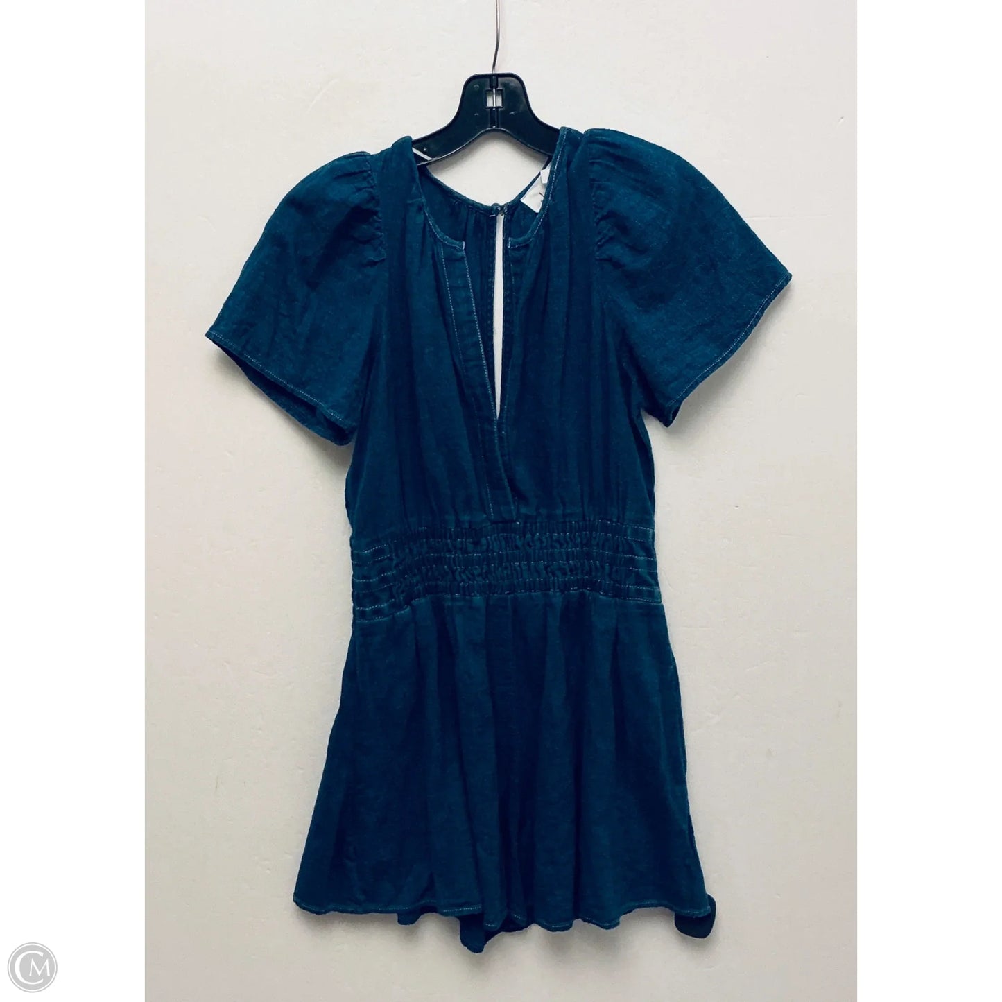 Romper By Anthropologie In Blue, Size: Xs